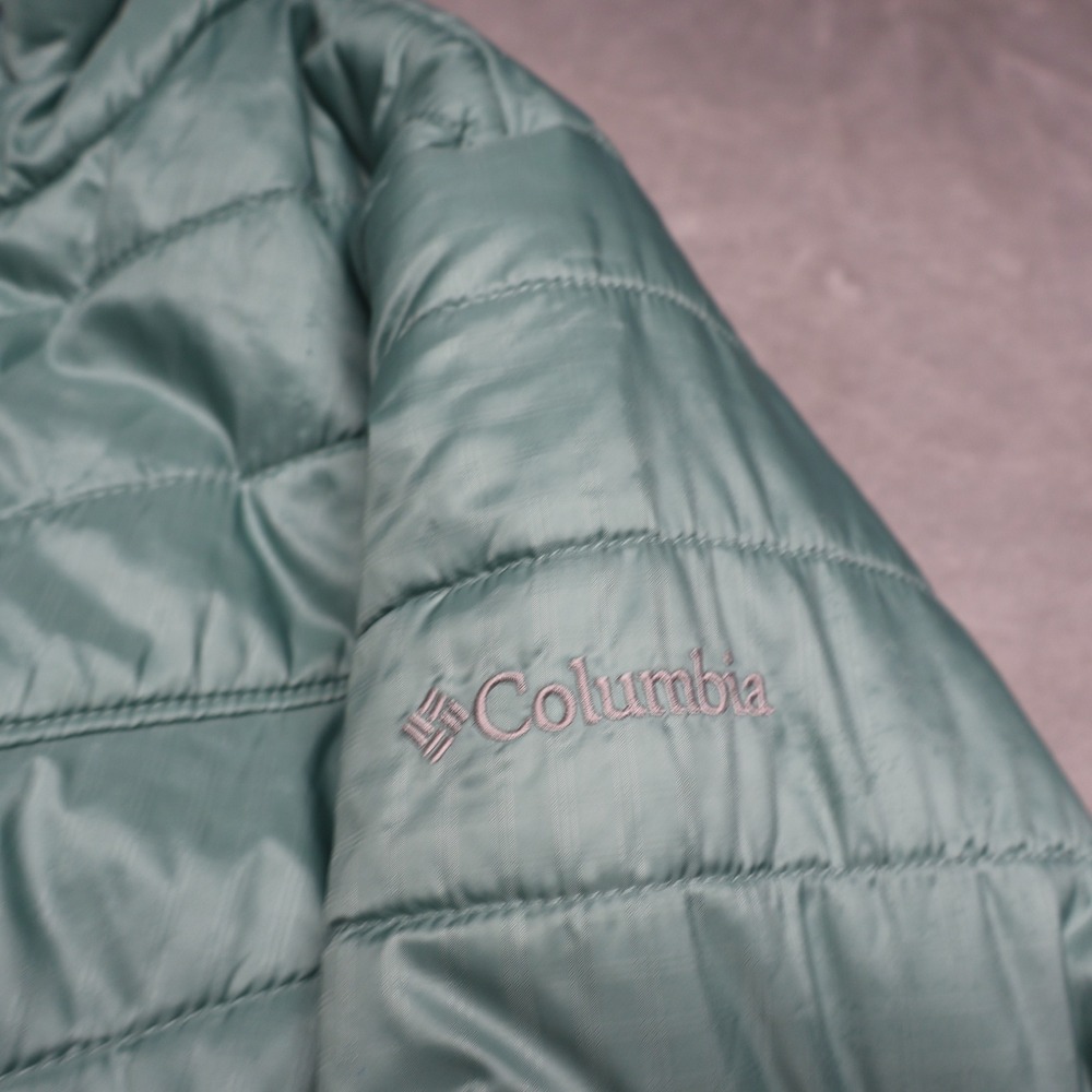 Columbia Jacket Women Medium Powder Lite Omni-Heat Insulated Warm Quilted Puffer - Picture 4 of 15